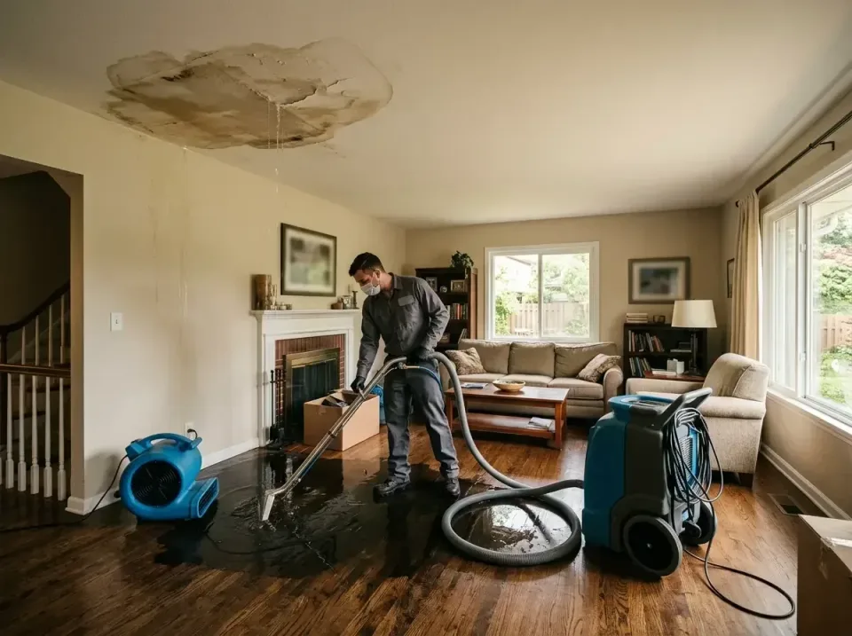 attic-pipe-burst-ceiling-drip-008 — frequently asked questions, Water Damage Restoration & Carpet Care in New Boston, OH